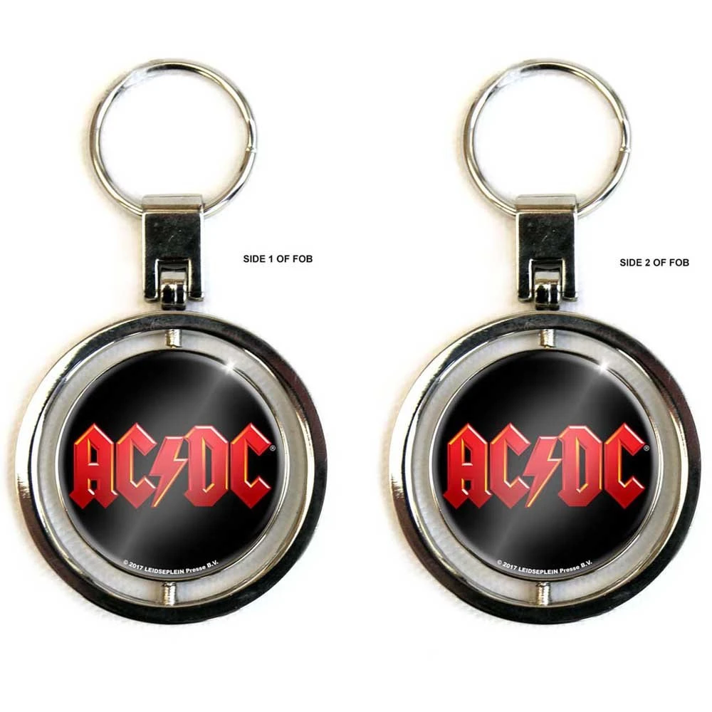 AC/DC KEYCHAIN: LOGO (SPINNER) 1 AC/DC KEYCHAIN: LOGO (SPINNER)