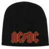 AC/DC UNISEX BEANIE HAT: LOGO 3 AC/DC UNISEX BEANIE HAT: LOGO -Faders Music Store acdc unisex beanie hat logo rock off trade 580689