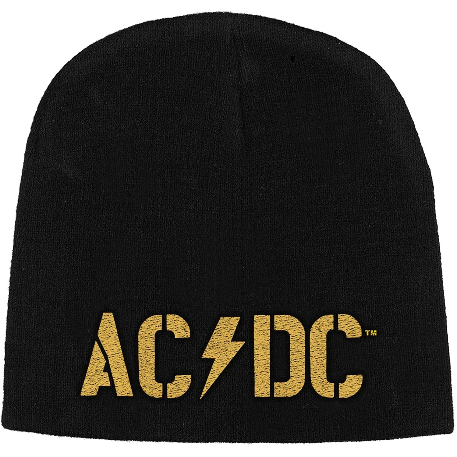AC/DC UNISEX BEANIE HAT: PWR-UP BAND LOGO 1 AC/DC UNISEX BEANIE HAT: PWR-UP BAND LOGO
