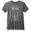 AC/DC UNISEX FASHION TEE: CANNON SWIG (BURN OUT) 3 AC/DC UNISEX FASHION TEE: CANNON SWIG (BURN OUT) -Faders Music Store acdc unisex fashion tee cannon swig burn out rock off trade 738841