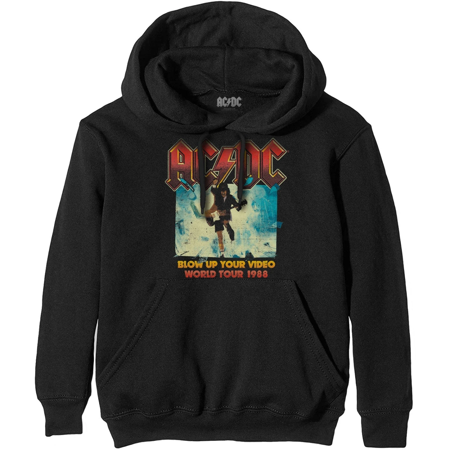 AC/DC UNISEX PULLOVER HOODIE: BLOW UP YOUR VIDEO 1 AC/DC UNISEX PULLOVER HOODIE: BLOW UP YOUR VIDEO
