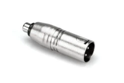 Adaptor, RCA To XLR3M