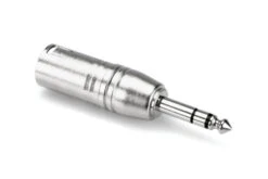 Adaptor, XLR3M To 1/4 In TRS