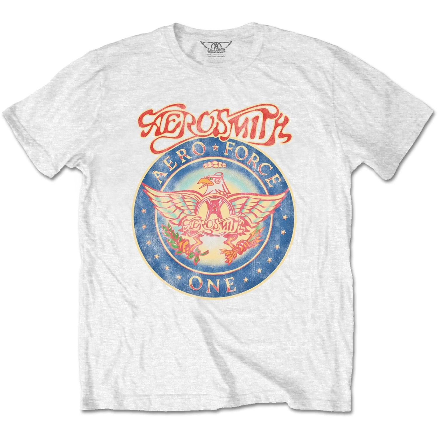 AEROSMITH UNISEX T-SHIRT: AERO FORCE 1 AEROSMITH UNISEX T-SHIRT: AERO FORCE