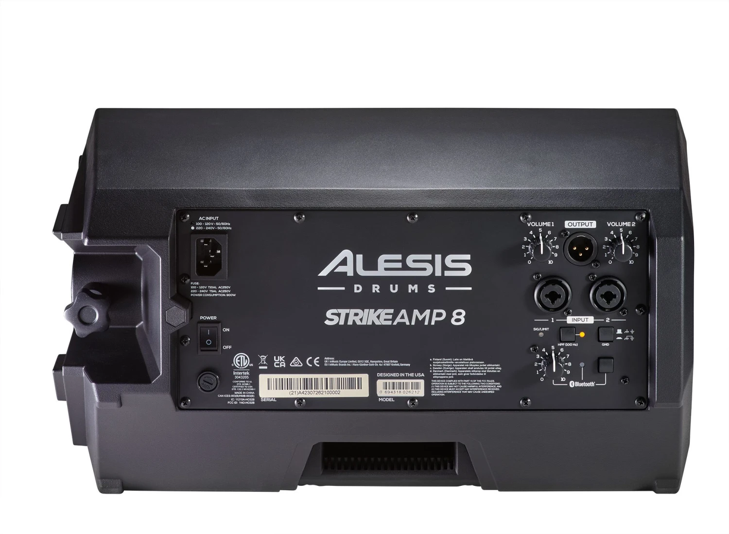 Alesis Strike Amp 8 MK2 8" Drum Amplifier W/ Bluetooth 3 Alesis Strike Amp 8 MK2 8" Drum Amplifier W/ Bluetooth - Image 3