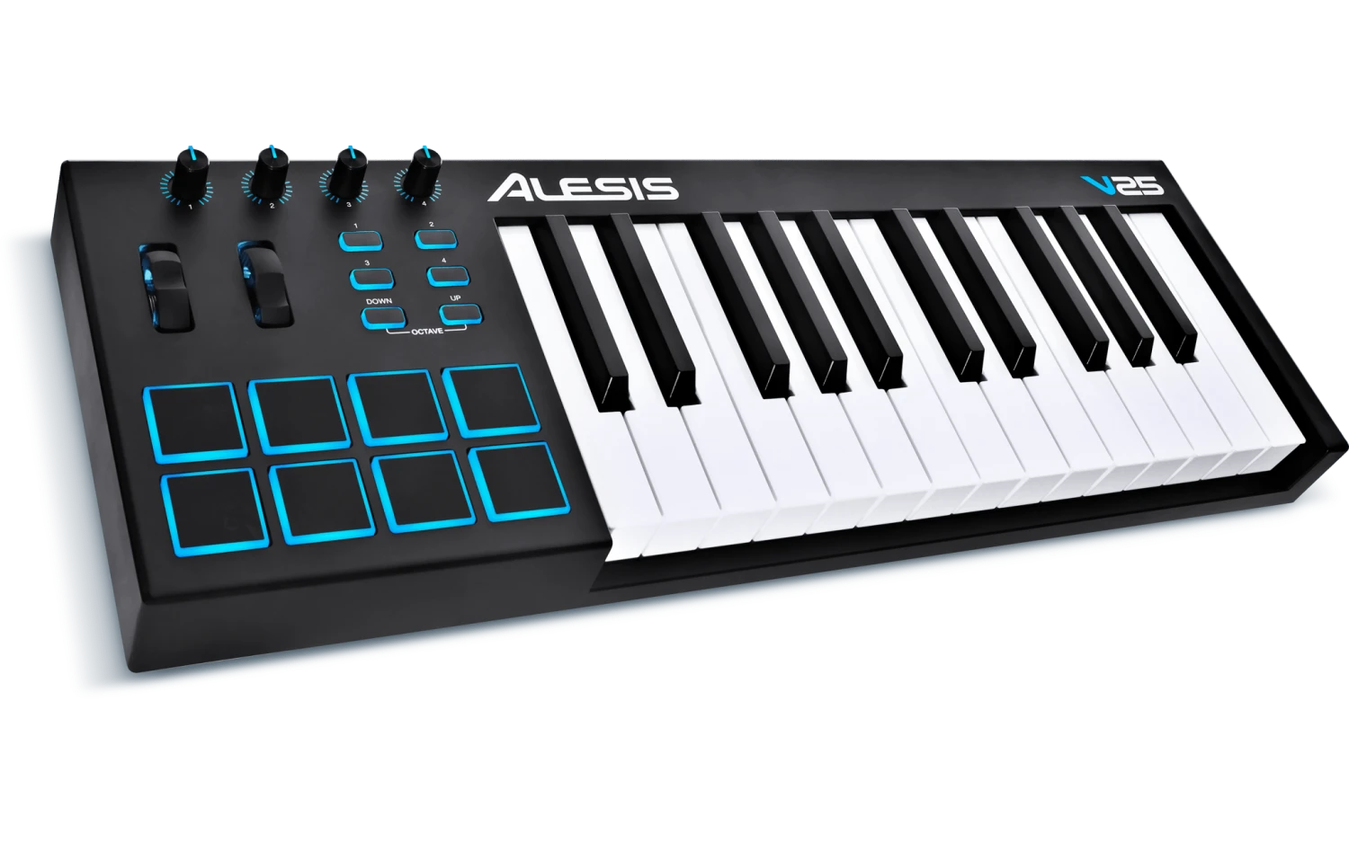 Alesis V25 25-Key USB-MIDI Keyboard Controller 3 Alesis V25 25-Key USB-MIDI Keyboard Controller - Image 3
