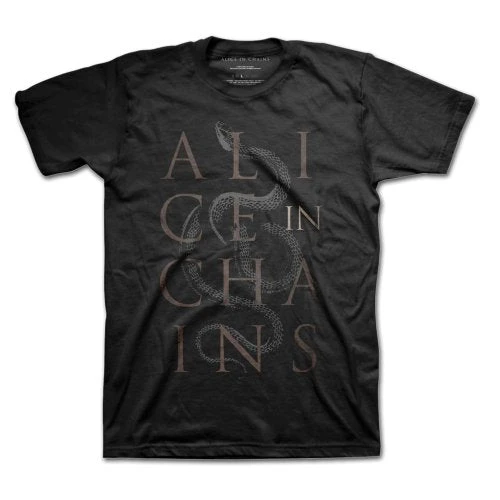 ALICE IN CHAINS UNISEX TEE: SNAKES 1 ALICE IN CHAINS UNISEX TEE: SNAKES