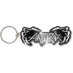 ANTHRAX KEYCHAIN: DEATH HANDS (ENAMEL IN-FILL)