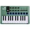 Arturia Limited Edition Portable 25-Key MIDI Controller, Mint Green -Faders Music Store arturia limited edition portable 25 key midi controller mint green erikson music 558115