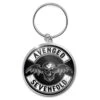 AVENGED SEVENFOLD KEYCHAIN: DEATH BAT CREST (ENAMEL IN-FILL) -Faders Music Store avenged sevenfold keychain death bat crest enamel in fill rock off trade 931467