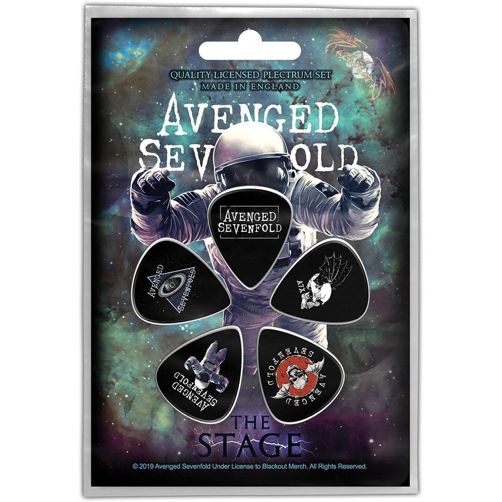 AVENGED SEVENFOLD PLECTRUM PACK: THE STAGE 1 AVENGED SEVENFOLD PLECTRUM PACK: THE STAGE