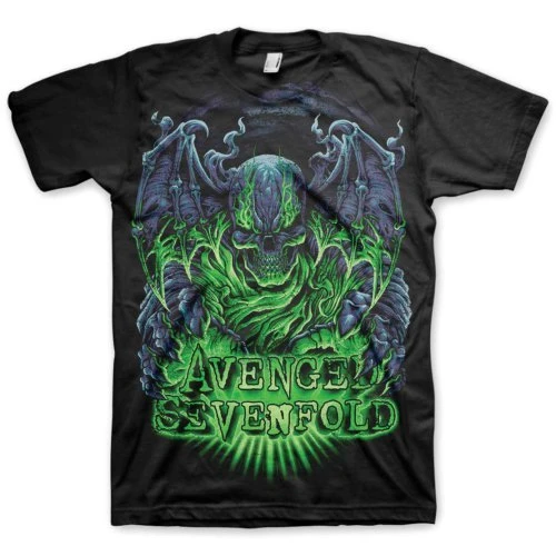 AVENGED SEVENFOLD UNISEX TEE: DARE TO DIE 1 AVENGED SEVENFOLD UNISEX TEE: DARE TO DIE
