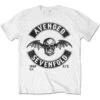 AVENGED SEVENFOLD UNISEX TEE: MOTO SEAL