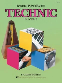 Bastien Piano Basics Technic - Level 3