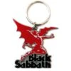 BLACK SABBATH KEYCHAIN: DAEMON (ENAMEL IN-FILL)