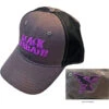 BLACK SABBATH UNISEX BASEBALL CAP: WAVY LOGO (2-TONE) -Faders Music Store black sabbath unisex baseball cap wavy logo 2 tone rock off trade 438044