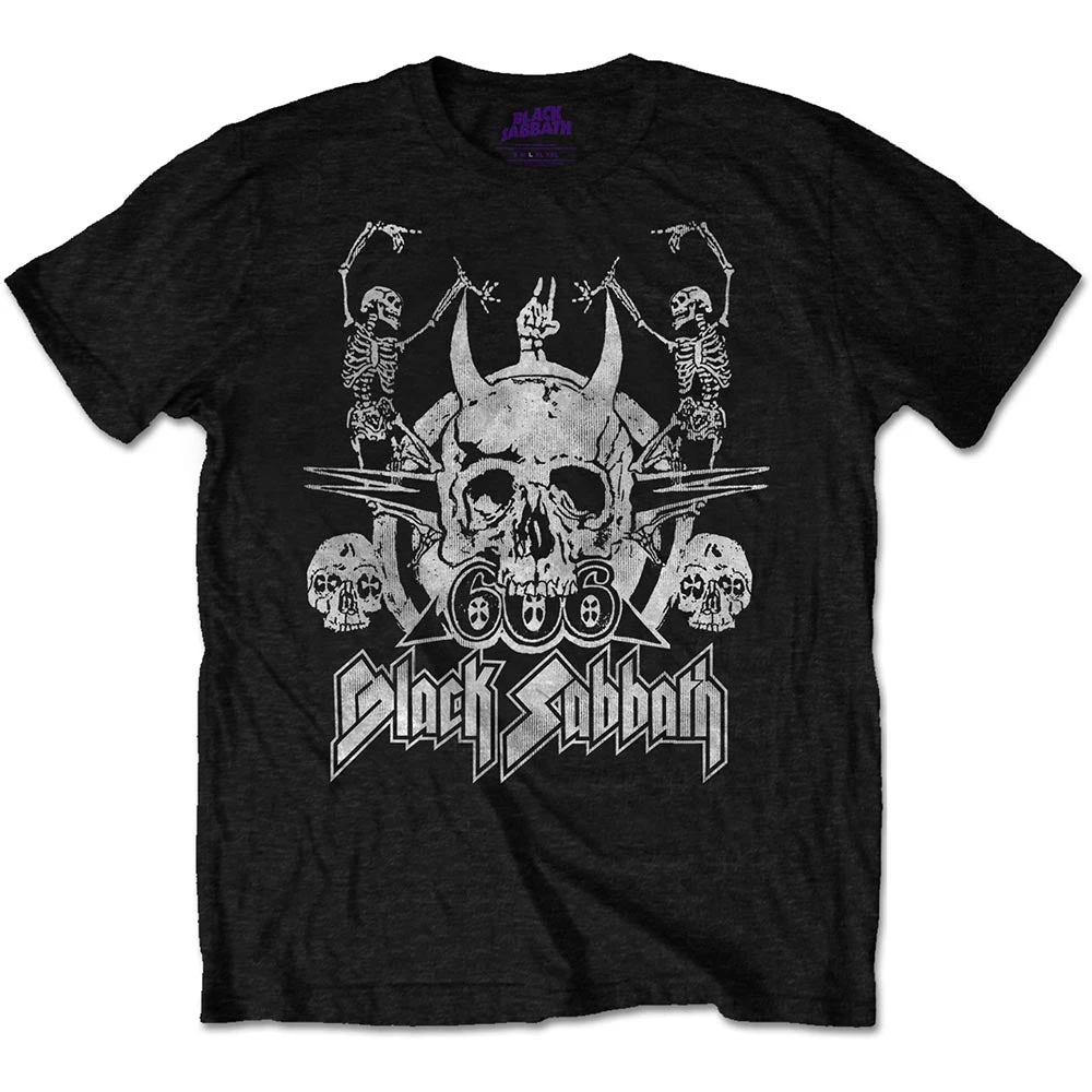 BLACK SABBATH UNISEX TEE: DANCING 1 BLACK SABBATH UNISEX TEE: DANCING