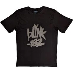BLINK-182 UNISEX HI-BUILD T-SHIRT: NEON LOGO