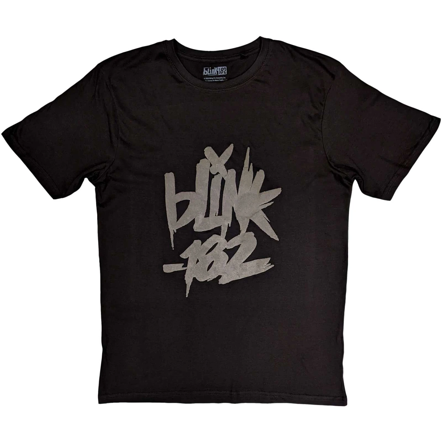BLINK-182 UNISEX HI-BUILD T-SHIRT: NEON LOGO 1 BLINK-182 UNISEX HI-BUILD T-SHIRT: NEON LOGO