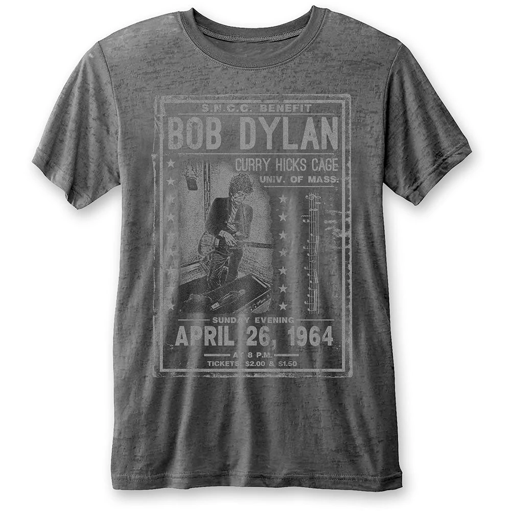 BOB DYLAN UNISEX TEE: CURRY HICKS CAGE (BURN OUT) 1 BOB DYLAN UNISEX TEE: CURRY HICKS CAGE (BURN OUT)