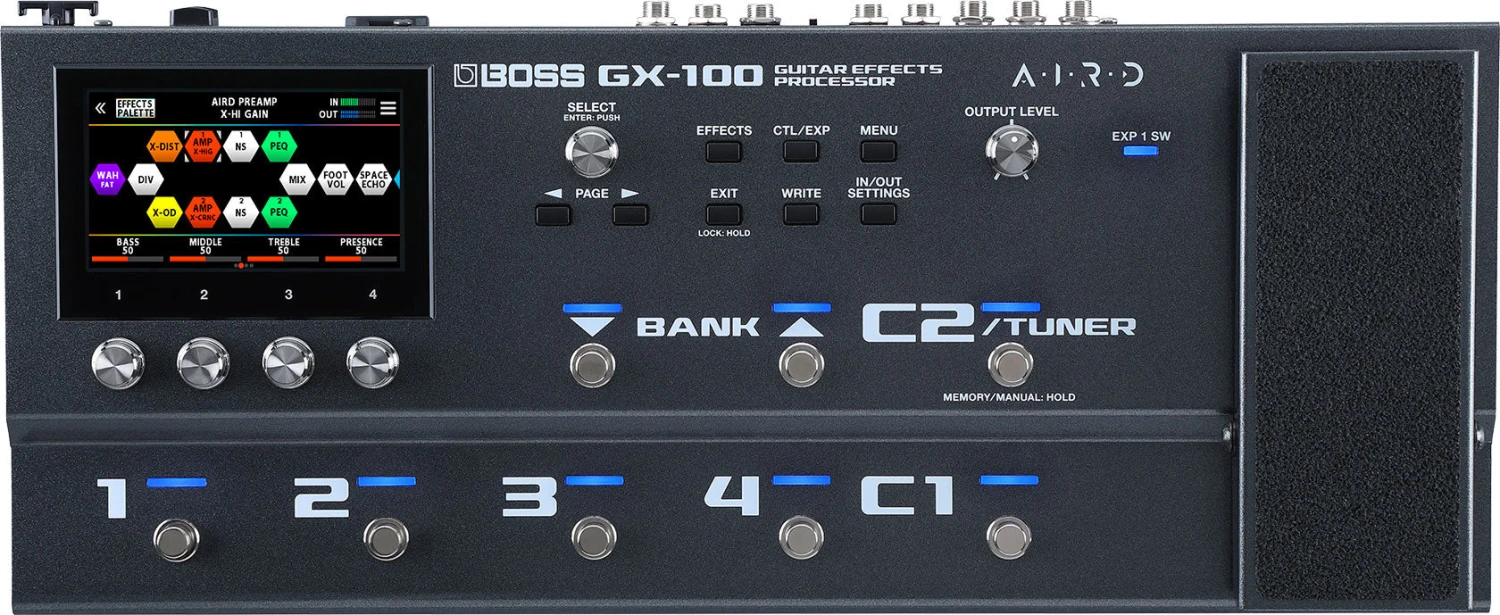 Boss GX-100 Touch Screen Guitar Effects Processor 1 Boss GX-100 Touch Screen Guitar Effects Processor