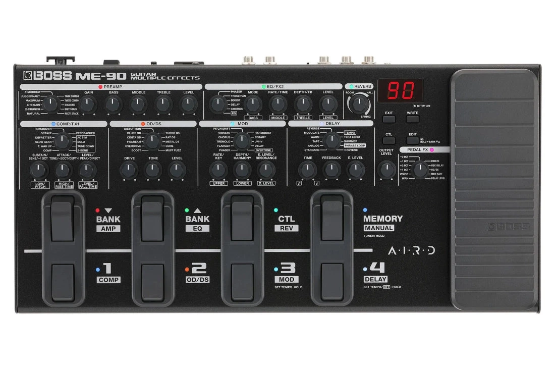 BOSS ME-90 Guitar Multi-Effects Processor 1 BOSS ME-90 Guitar Multi-Effects Processor