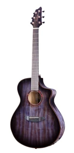 Breedlove Pursuit Exotic S Concert Blackberry CE Myrtlewood-Myrtlewood