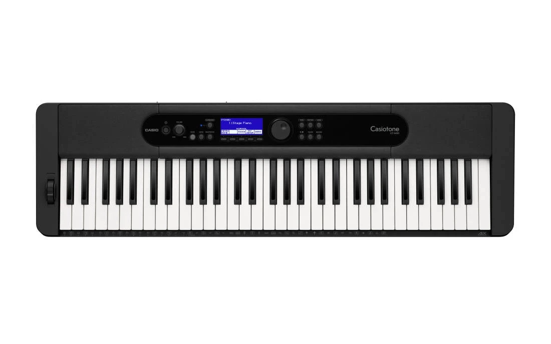 Casio CT-S400 61-Key Keyboard, Touch Response, W/Pitch Wheel 1 Casio CT-S400 61-Key Keyboard, Touch Response, W/Pitch Wheel