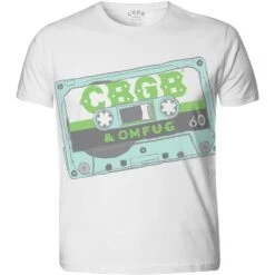 CBGB UNISEX TEE: TAPE (SUBLIMATION)