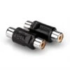 Couplers, RCA To RCA, 2 Pc 2 Couplers, RCA To RCA, 2 Pc -Faders Music Store couplers rca to rca 2 pc yorkville 500294