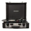 Crosley Bluetooth Executive USB Turntable - Smoke -Faders Music Store crosley bluetooth executive usb turntable smoke deer park dist 764518