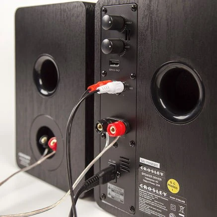 Crosley C-Series Bluetooth Enabled Powered Speakers 7 Crosley C-Series Bluetooth Enabled Powered Speakers - Image 7