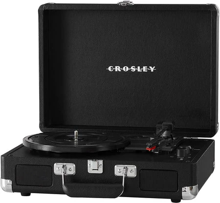 Crosley Cruiser Plus Turntable, Black 1 Crosley Cruiser Plus Turntable, Black