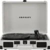 Crosley Cruiser Plus Turntable, White Farmhouse -Faders Music Store crosley cruiser plus turntable white farmhouse deer park dist 196008