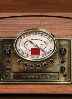 Crosley Medley Entertainment Center - Walnut -Faders Music Store crosley medley entertainment center walnut deer park dist 601292