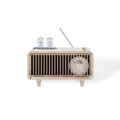 Crosley Milton Am/Fm Radio W/ Bluetooth, White Sand