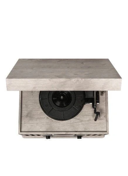 Crosley Musician Entertainment Center - Gray 4 Crosley Musician Entertainment Center - Gray - Image 4