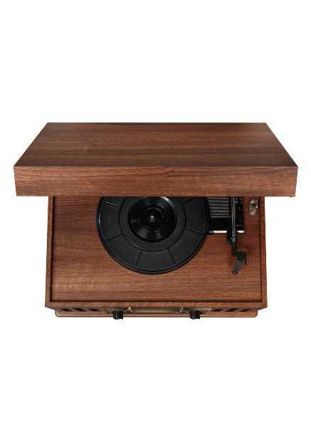 Crosley Musician Entertainment Center - Walnut 4 Crosley Musician Entertainment Center - Walnut - Image 4