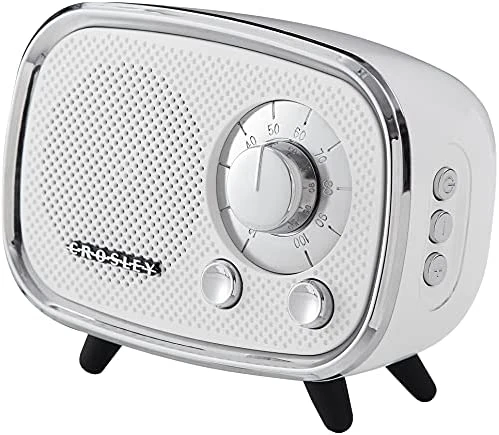 Crosley Rondo Bluetooth Speaker - White 1 Crosley Rondo Bluetooth Speaker - White