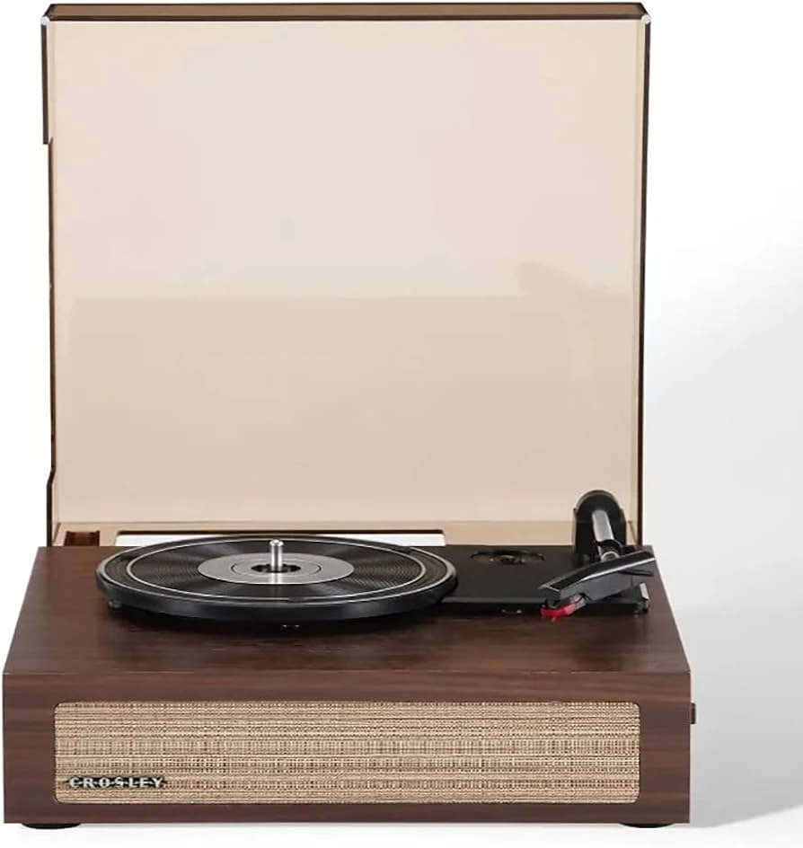 Crosley Scout Record Player - Walnut 1 Crosley Scout Record Player - Walnut