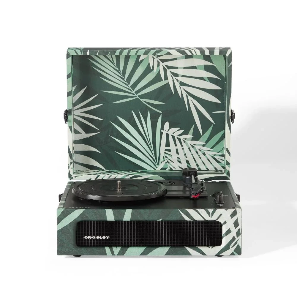 Crosley Voyager Portable Turntable - Botanical 1 Crosley Voyager Portable Turntable - Botanical