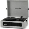 Crosley Voyager Portable Turntable - Gray 2 Crosley Voyager Portable Turntable - Gray -Faders Music Store crosley voyager portable turntable gray deer park dist 978673