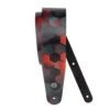 D'Addario 2.5" Printed Leather Guitar Strap