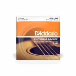 D'Addario Acoustic Guitar Strings 12-String Phosphor Bronze