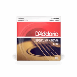 D'Addario Acoustic Guitar Strings 12-String Phosphor Bronze -Faders Music Store daddario acoustic guitar strings 12 string phosphor bronze daddario canada 760877