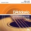 D'Addario Acoustic Guitar Strings Phosphor Bronze -Faders Music Store daddario acoustic guitar strings phosphor bronze daddario canada 942700