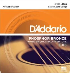 D'Addario Acoustic Guitar Strings Phosphor Bronze