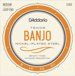 D'Addario EJ63 Tenor Banjo String Set