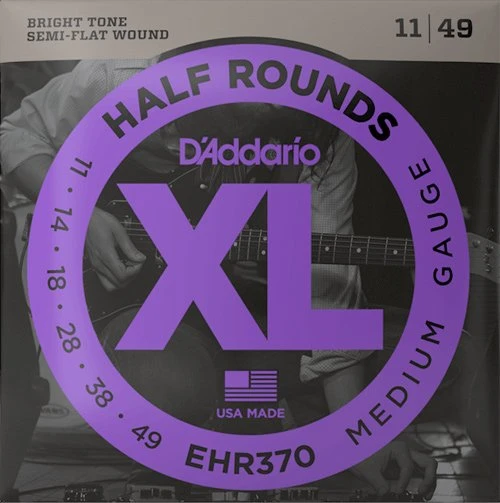 D'Addario Electric Guitar Strings XL Series Half Rounds 2 D'Addario Electric Guitar Strings XL Series Half Rounds - Image 2