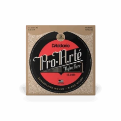 D'Addario Pro Arte Black Nylon Classical Guitar Strings Normal Tension